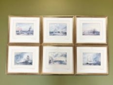 After J M W Turner : Whitby, Scarborough, Ramsgate, Sheerness, Dover, and Portsmouth,