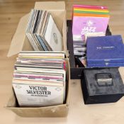 A quantity of vinly LP's including jazz,
