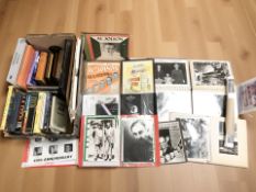 A collection of Al Jolson ephemera, various pictures,