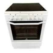 An Indesit cooker