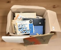 A collection of cruising ephemera, White Star Line, Cunard,