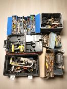 A large quantity of hand and power tools,