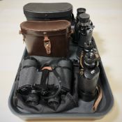 A pair of Halina Discovery 20 x 50 binoculars,