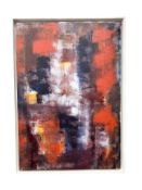 Danish School : Modernist study, oil on canvas,