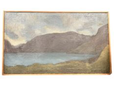 Danish School : View across a Fjord,