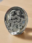 A very large contemporary glass dump,