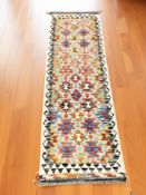 A Chobi Kilim runner,