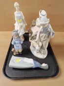 A group of figures including Nao,