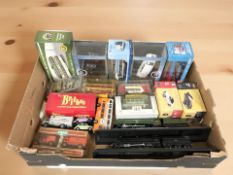 A group of die cast buses and cars including Cameo Creative Master,