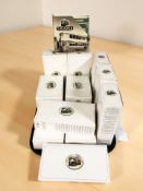 Thirteen Atlas Editions die cast trams, all boxed.