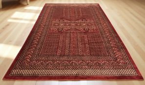 A brand-new Royal Classic Afghan-style 100% New Zealand wool carpet,