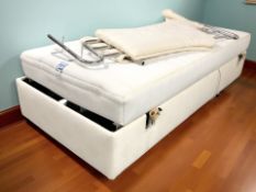 A 3ft electric reclining bed.