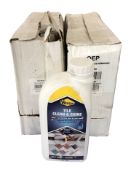 Several bottles of tile and floor polish, hand wash, etc.