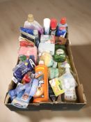 A quantity of home cleaning wares.