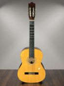 A Hohner MC-05 electro acoustic guitar.