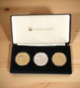 A Jubilee Mint centenary of World War I five pound coin collection, boxed with certificate.