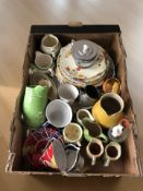 Assorted Art Deco ceramics, tea china, dinner wares, etc.