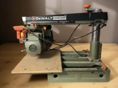 A DeWalt Powershop DW125 saw.