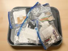 A collection of war medals from various conflicts including UN Bosnia service medal,