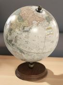 A George F Cram Company Classic globe, height 30 cm.