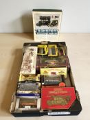 A group of die cast vehicles and box sets including Corgi, Matchbox, Exclusive First Editions, etc.
