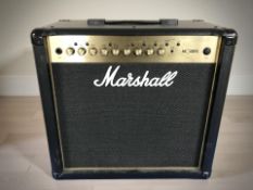 A Marshall MG50FX amplifier.