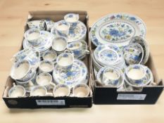 A large quantity of Masons regency tea and dinner wares.