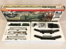 A Hornby Flying Scotsman electric train set, in box.