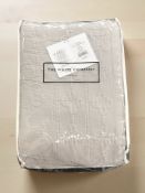 A White Company Vintage Etienne double bed cover, grey, 240 cm x 250 cm.