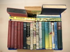 A group of volumes including Biggles and Enid Blyton.