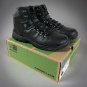 A pair of Karrimor Skiddaw walking boots, black, UK 10.5. (Brand new, in box, with retail tag £99.