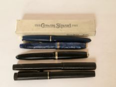 A Conway Stewart 84 fountain pen with 14ct gold nib,