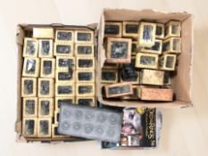 A large quantity of Eaglemoss The Lord of the Rings die cast metal collectors figurines, in boxes,