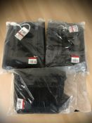 A Nike men's black hoodie size L, a further matching pair of jogging bottoms (also size L),
