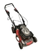 A Cobra petrol lawn mower