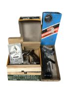 A Stanley 50 combination plane in box with cutters and a Paramo plane metre model 10 in box