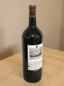 A large five litre wine bottle.