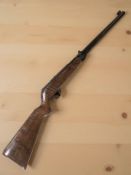 A Webley & Scott The Webley Mk.3 break action .22 calibre air rifle.