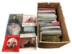 A quantity of LP records and box sets including The Beatles.
