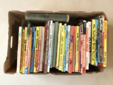 A collection of vintage annuals including The Beano, Tom & Jerry, Hurricane, etc.