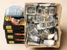 A collection of De Agostini Star Wars die cast metal collectors figurines and models,