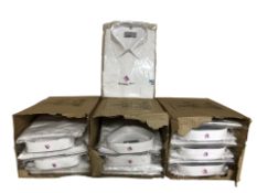 A quantity of The Business Wear Company collared work shirts.