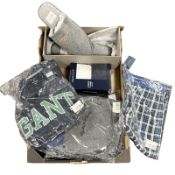 A group of Gant clothing to include navy t-shirt size Xl,