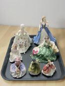 A Royal Doulton Classics figure, Louisa further figure Diana HN 2468,