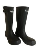 A pair of Barbour Wellington boots,