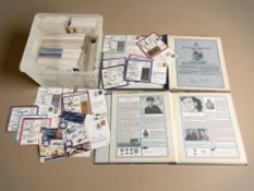 A large quantity of first day covers signed by various RAF pilots and commanders,