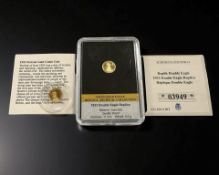 Three 14ct gold coins, each 0.