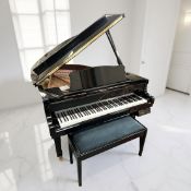 A Yamaha C1 baby grand piano, DC1A GP Disklavia, serial number 5982565, made in Japan, circa 2002,
