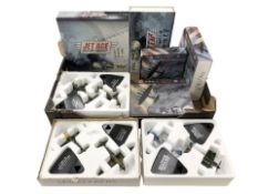 A group of Atlas Editions die cast model aircraft.