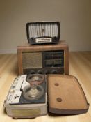 A Fidelity Argyll Minor reel to reel player,